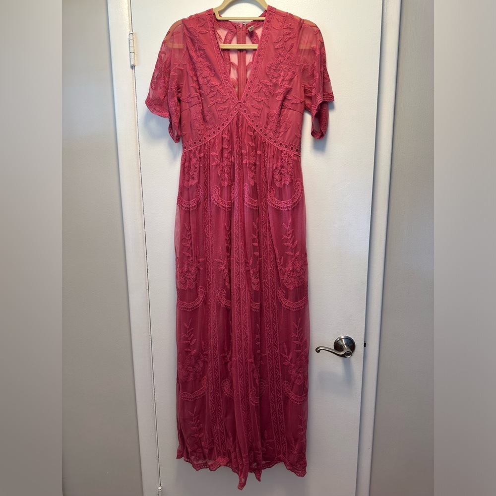 PinkBlush Maternity Maxi Dress